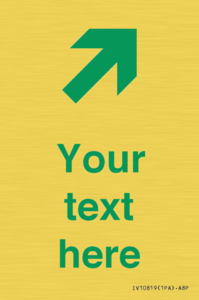 Custom Safe Condition inverse: Green Up right arrow